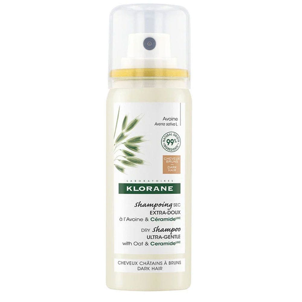 Klorane Avena Champú seco con color y cerámidas 50ml