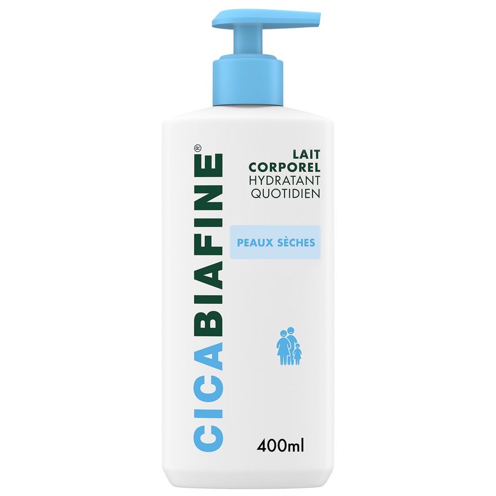 Cicabiafine Leche Hidratante Corporal Uso Cotidiano Peaux Sèches 400ml