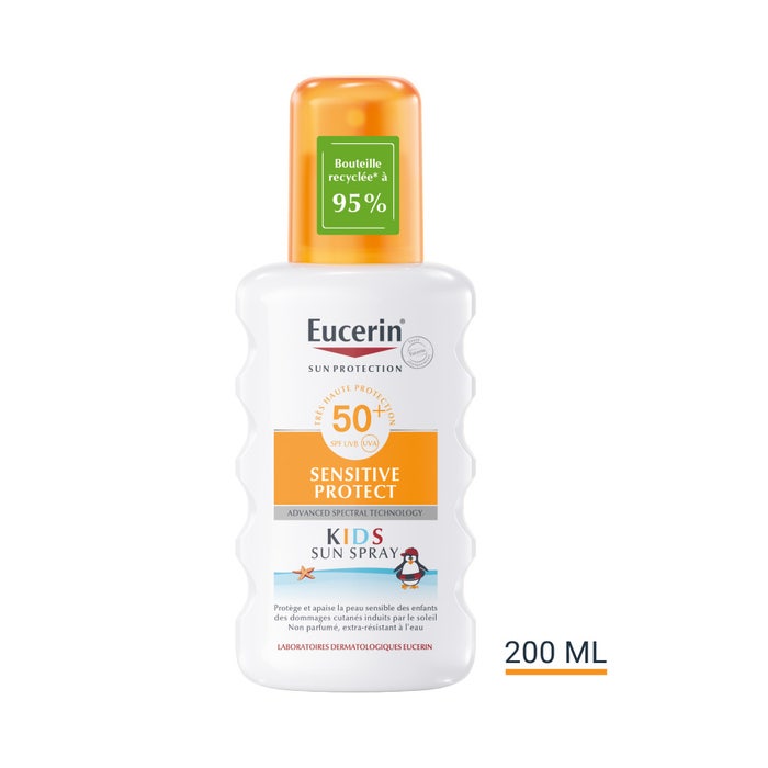 Sun Spray Kids Spf50+ Sensitive Protect 200ml Sun Protection Eucerin