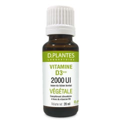 D. Plantes Vitamina vegetal D3++ 2000IU 20 ml