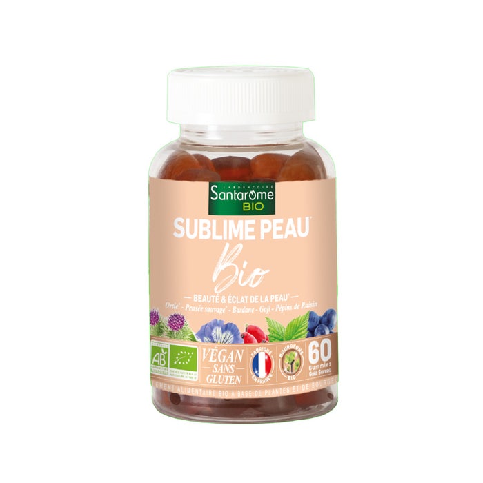 Bio Sublime Santarome Piel Bio Sublime Peau éclatante 60 gominolas - Easypara