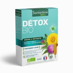 Santarome Detox 20 Ampollas Bio Draine & Détoxifie 200ml