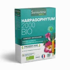 Santarome Harpagophytum 2000 Bio Douleurs articulaires 20 Ampollas