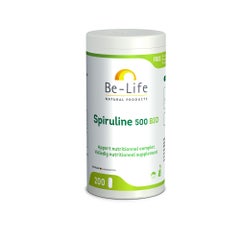 Be-Life Spiruline 500 Bio 200 Comprimidos