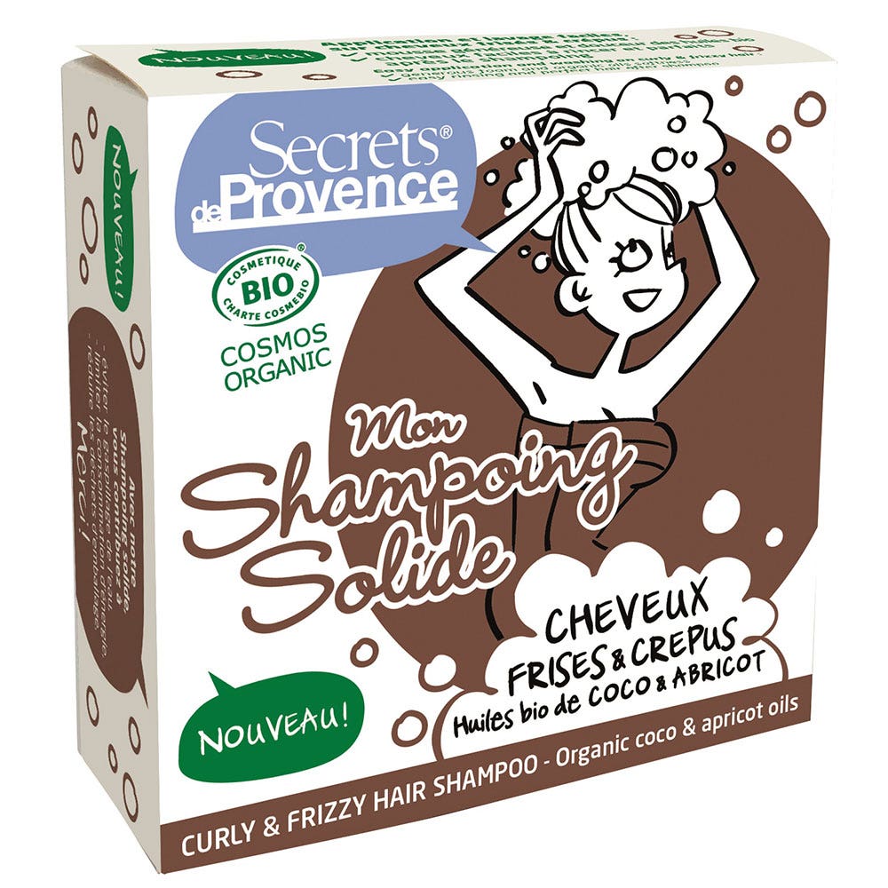 Secrets de Provence Champú Solido Cabello rizado 85g