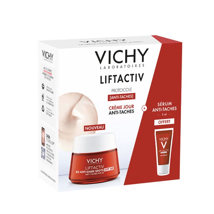 Vichy Liftactiv Crema de día antimanchas B3 SPF50 50ml + mini sérum B3 de regalo