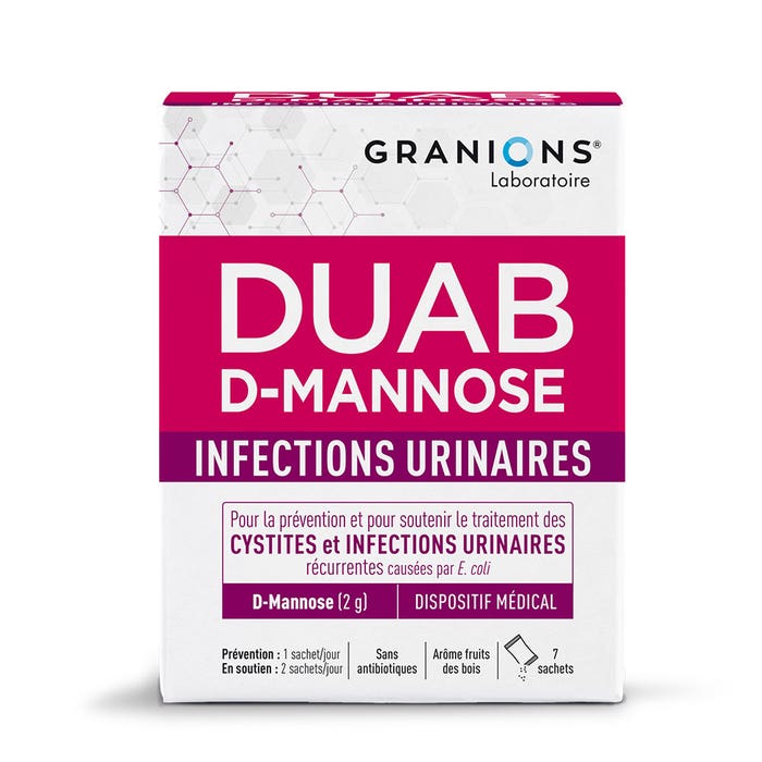 Granions DUAB D-Manosa Infecciones urinarias 7 bolsas