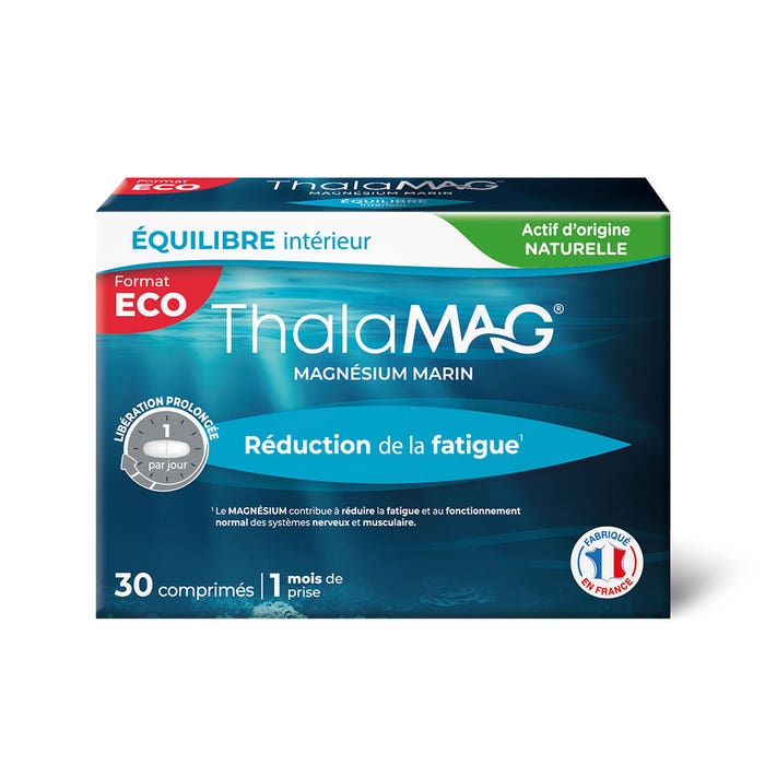 Equilibrio Interior Magnesio Marino 30 Comprimidos Thalamag