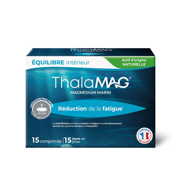 Equilibrio Interior Magnesio Marino 15 Comprimidos Thalamag