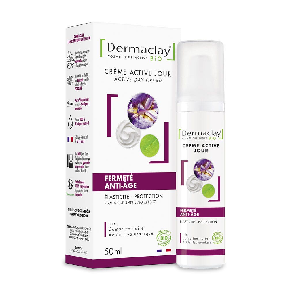 Dermaclay Crema de día antiedad bio 50 ml