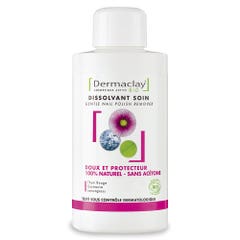 Dermaclay 100% Natural Organic Acetone Free Gentle Care Quitaesmalte 100 ml