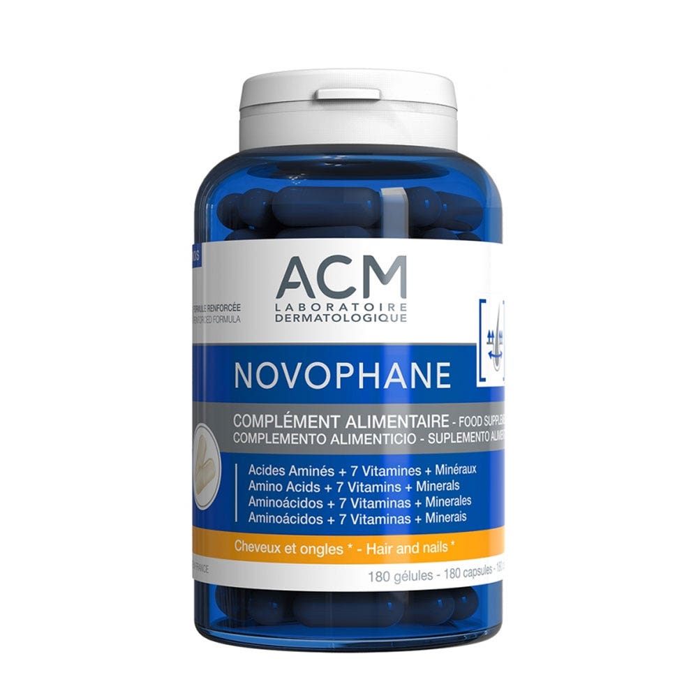 Acm Novophane Uñas y cabello 180 cápsulas