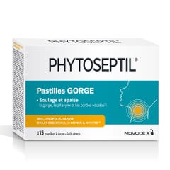 Novodex Phytoseptil Garganta 15 comprimidos