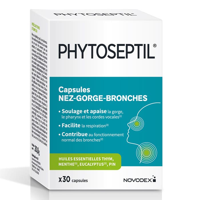 Novodex Phytoseptil 30 Comprimidos Novodex 30 comprimidos
