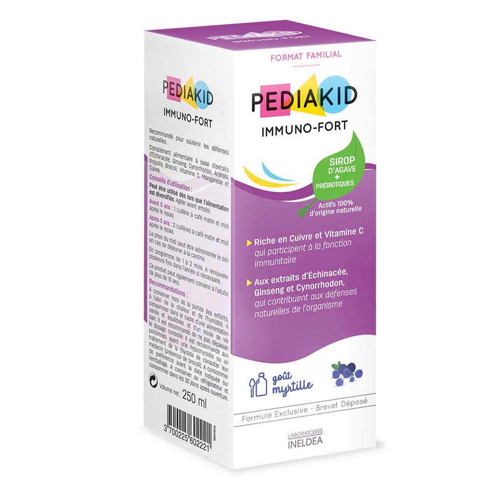 Pediakid Jarabe Immuno-fort 250ml