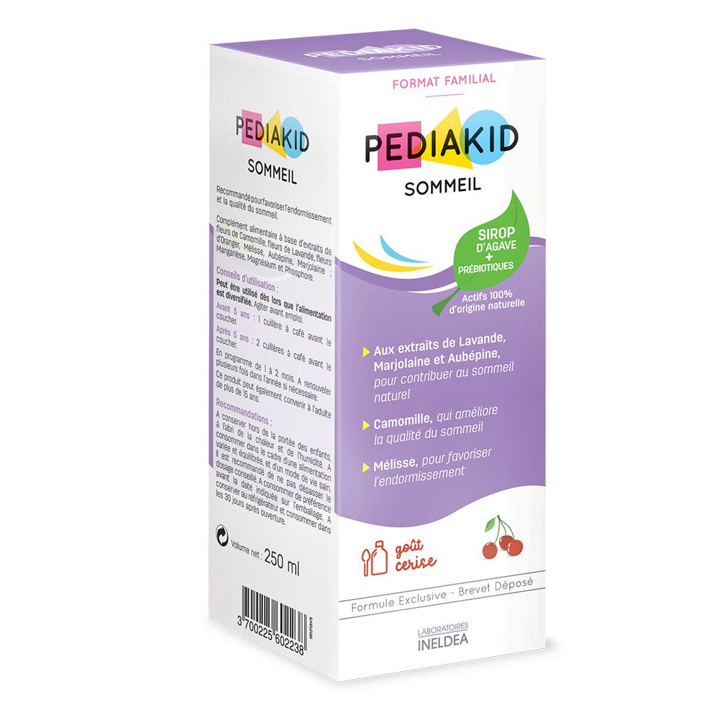 Pediakid Sueño jarabe sabor cereza 250 ml