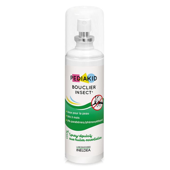 Pediakid Bouclier Insectos Antimosquitos Con Aceites Esenciales A Partir De 3 Meses 100 ml