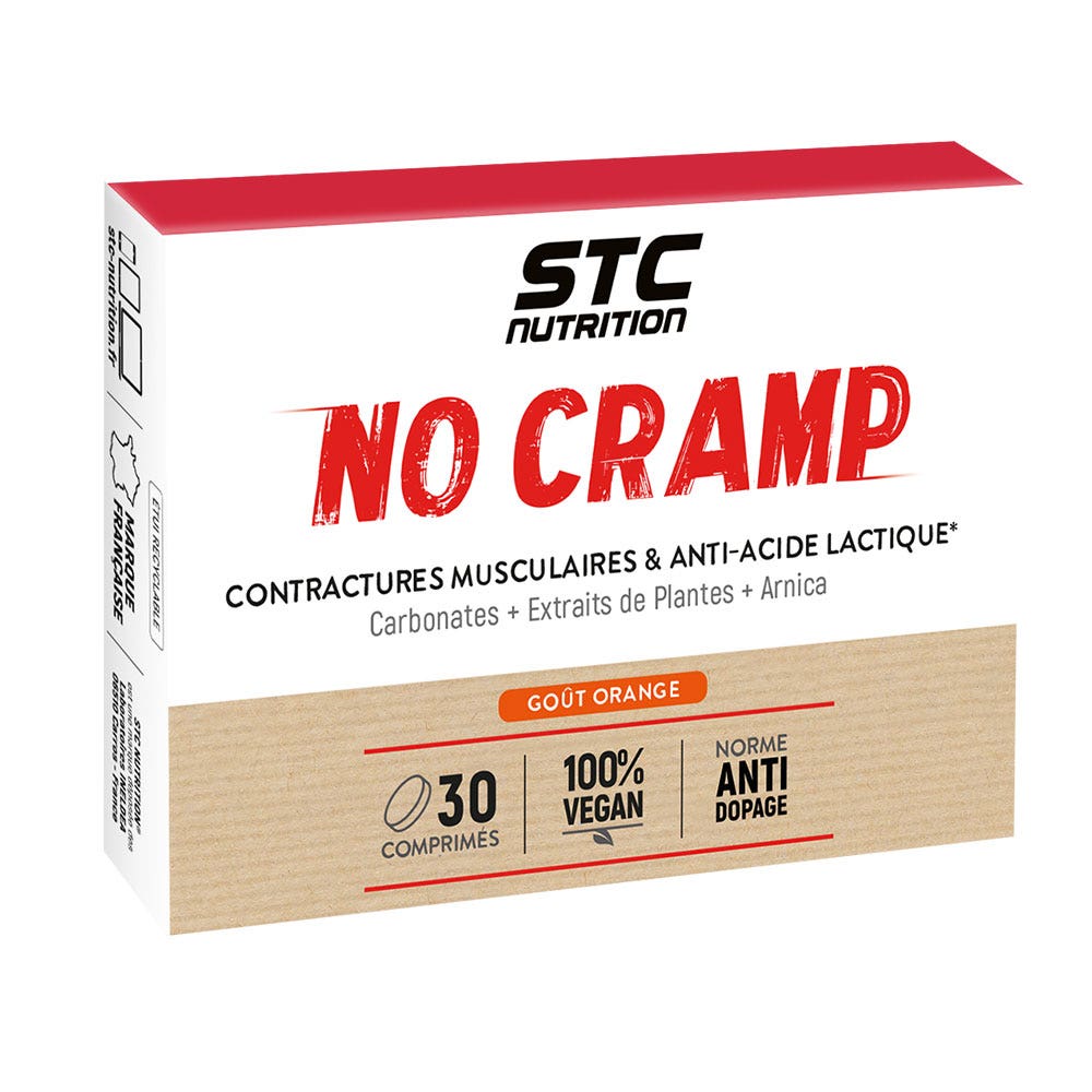 Stc Nutrition No Cramp Sabor Naranja 30 Comprimidos Masticables