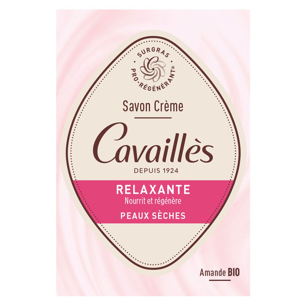 Cavaillès Surgras Pro-Regenerador Jabón Crema Relajante 100g