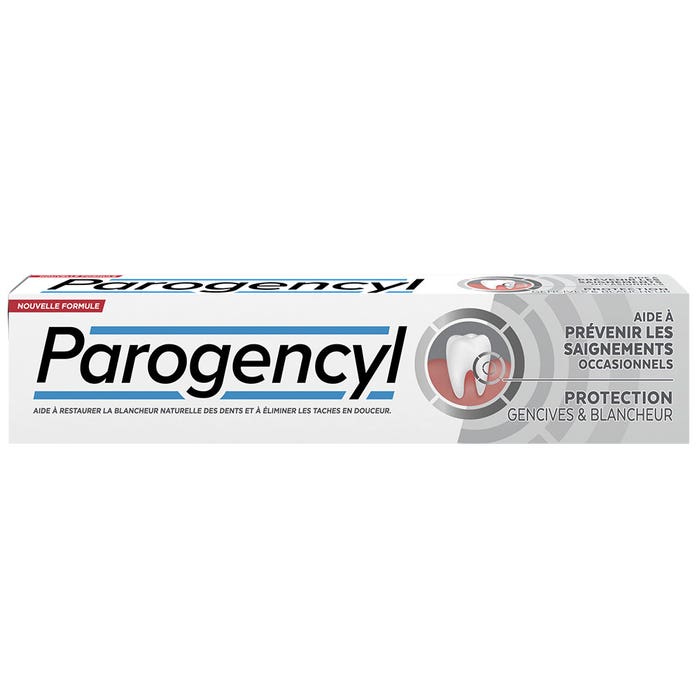 Pasta dentífrica para prevenir las encías blancas 75 ml Parogencyl