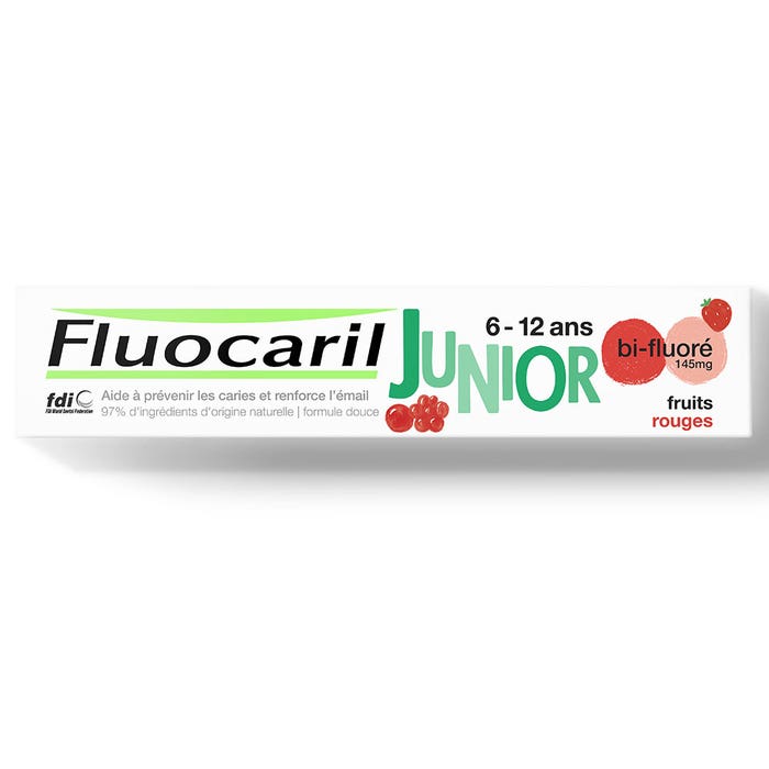 Gel dentífrico Junior Frutos Rojos 75 ml 6-12 años Fluocaril