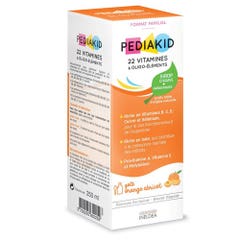 Pediakid Jarabe 22 Vitaminas y Oliegoelementos 250ml
