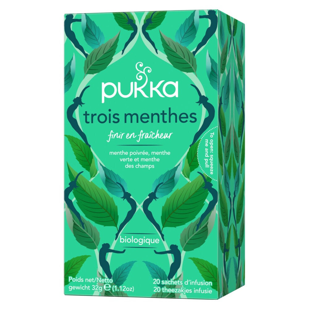 Pukka Infusión Digestión - Tres caramelos de menta x 20 sobres