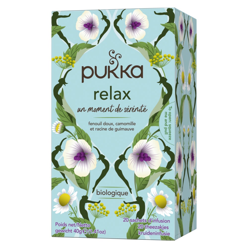 Pukka Infusión Bio Relax 20 sobres