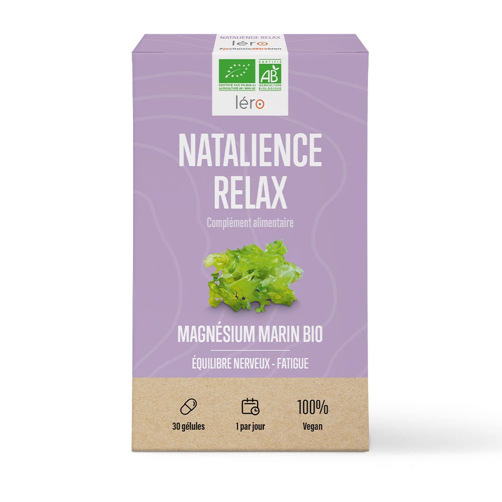 Lero Natalience Relájese Bio Equilibrio nervioso y fatiga 30 cápsulas