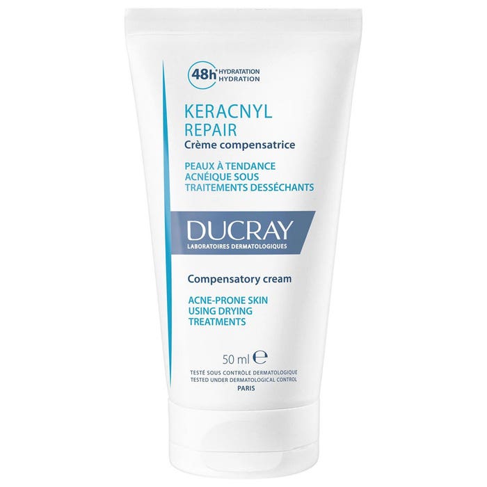 Ducray Keracnyl Crema compensadora para pieles con tendencia acneica Repair 50ml