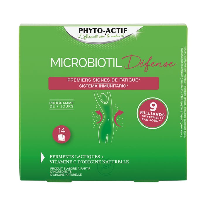 Microbiotil Defensa Orgánica 14 sobres Phyto-Actif