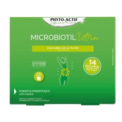 Phyto-Actif Microbiotil Ultra Fermentos lácticos Aroma de naranja 20 sobres