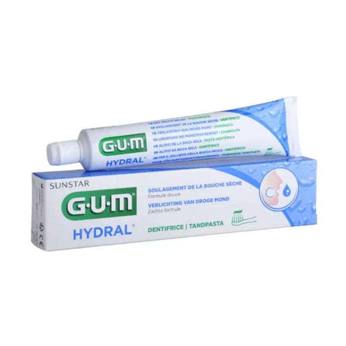 Pasta dentífrica para boca seca 75 ml Hydral Gum
