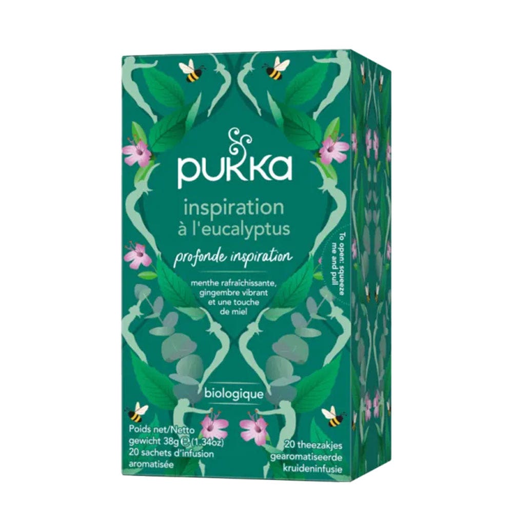 Pukka Infusión Inspiración con Eucalipto 20 sobres