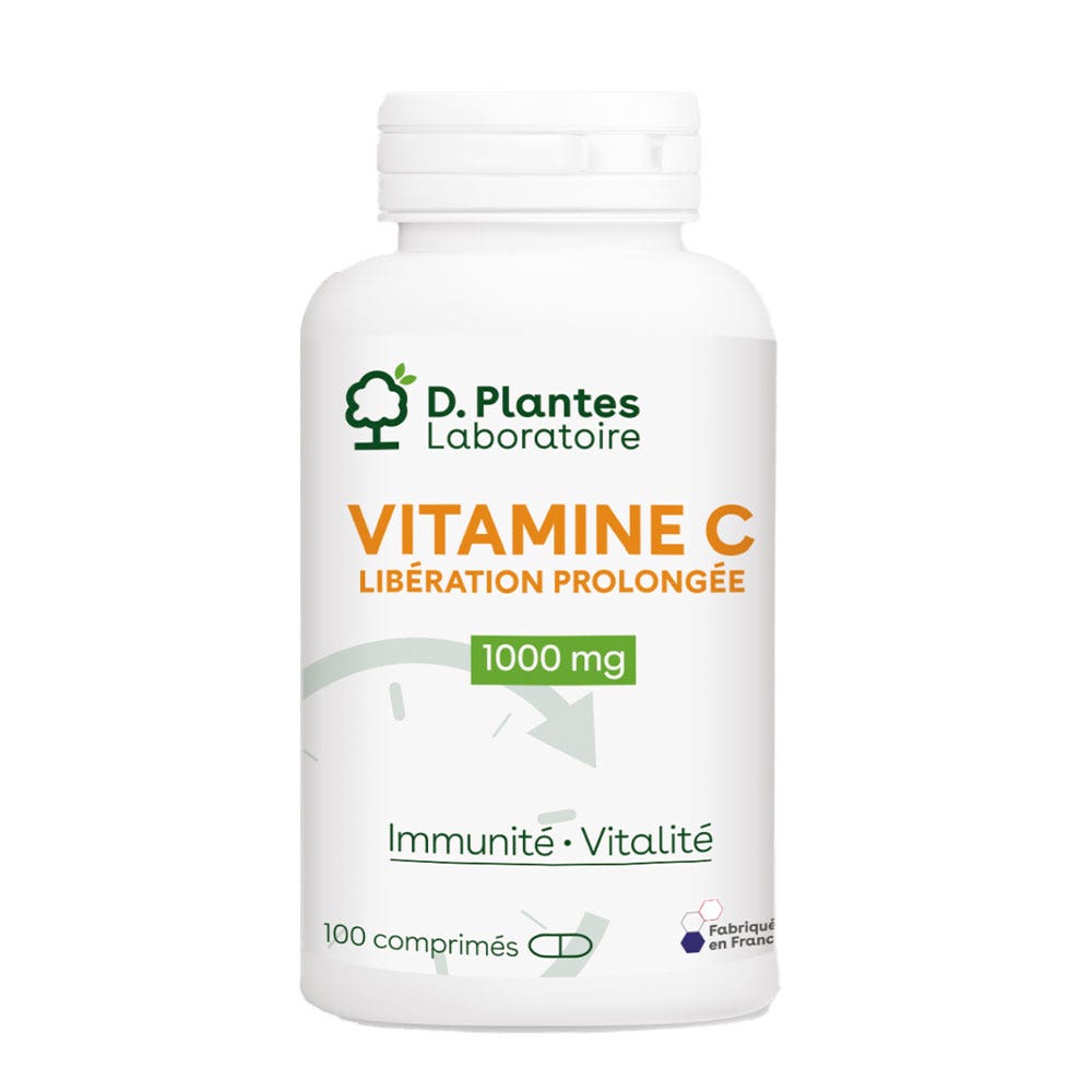 D. Plantes Vitamina C liberación prolongada 1000 mg Immunea si vitalitate 100 comprimidos