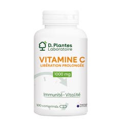 D. Plantes Vitamina C de liberación prolongada 1000 mg Immunea si vitalitate 100 comprimidos