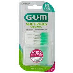 Gum Soft-picks 632 +fluor Cepillo Interdental Regular X100