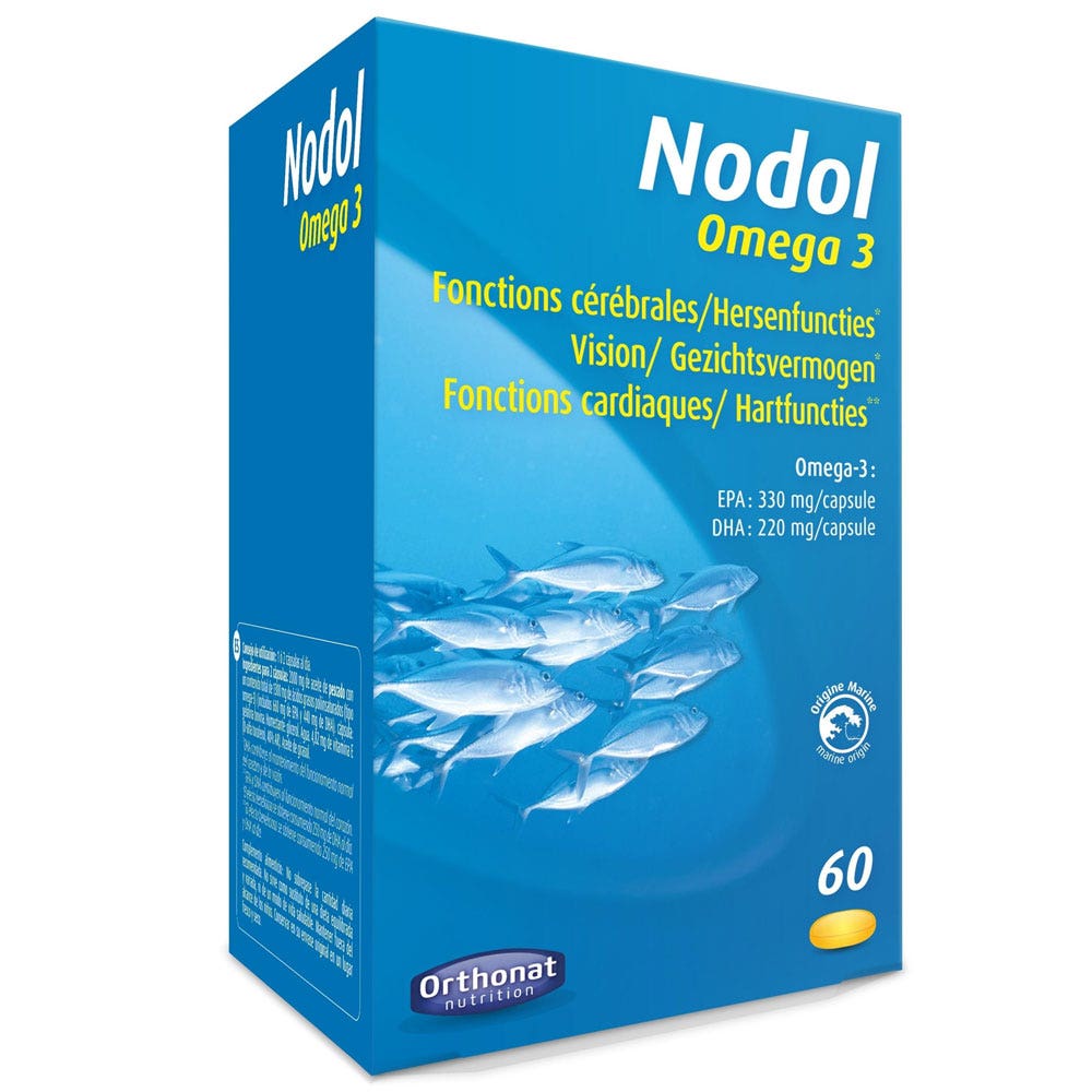 Orthonat Nodol omega 3 60 cápsulas