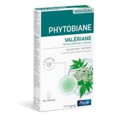 Pileje Phytobiane Valeriana Relajarse y desconectar 30 comprimidos
