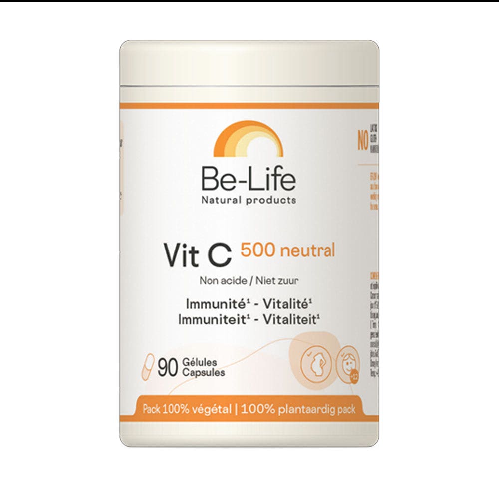 Be-Life Vitamina C 500 Neutral 90 cápsulas