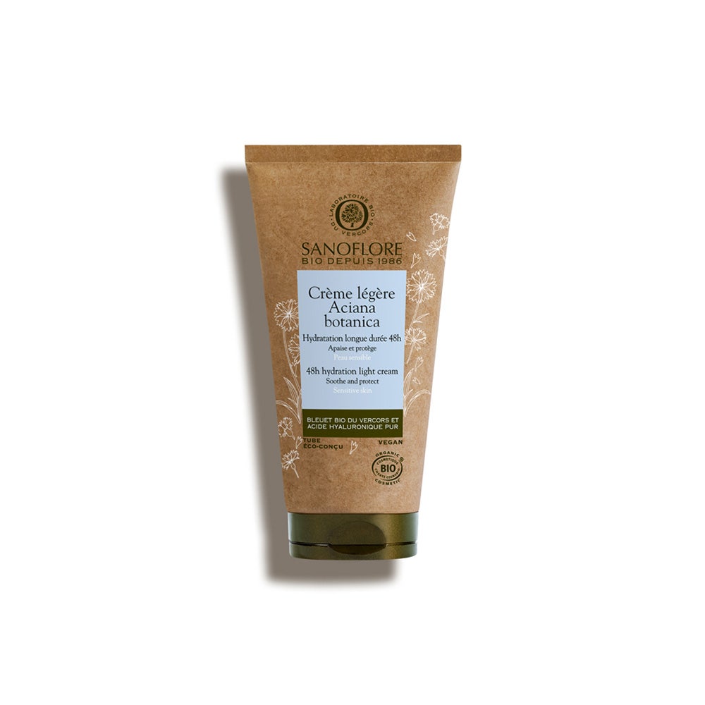 Sanoflore Aciana Botanica Aciana Botanica crema ligera 48hr hidratación cuidado - certificado orgánico 50 ml