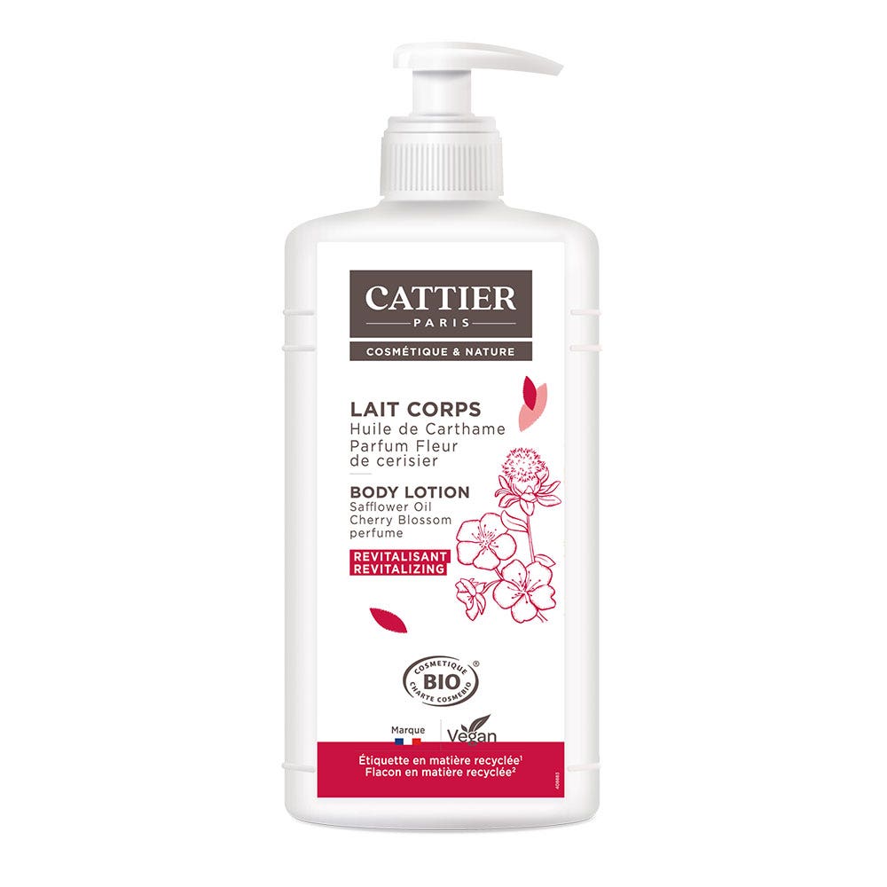 Cattier Revitalizante Leche corporal Fragancia Flor de Cerezo 500 ml