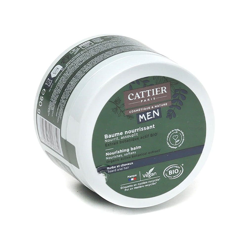 Cattier Hombre Bálsamo nutritivo ecológico Barba y pelo 90g