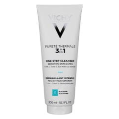 Vichy Purete Thermale Desmaquillante 3 En 1 rostro y ojos pieles sensibles 300ml