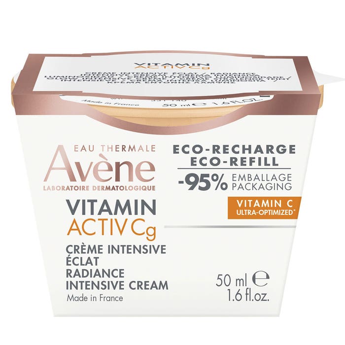 Avène Activ Cg Crema de luminosidad intensiva Eco-Recharge Vitamina 50 ml