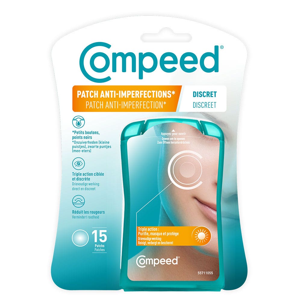 Compeed Parche antiimperfecciones discretos 15 unidades
