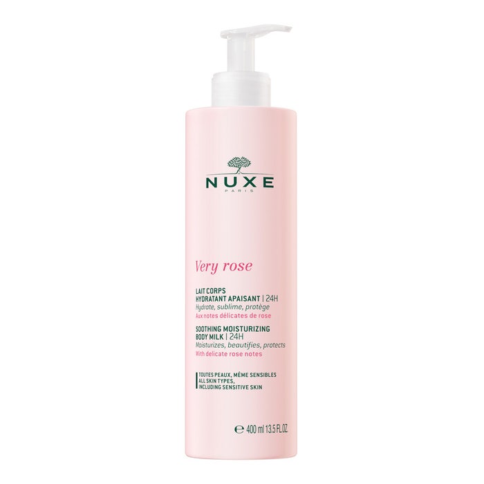 Nuxe Very rose Laits Corps Hydratant Apaisant 400ml Very rose Nuxe Corps Hydratant Apaisant 400 ml