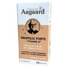 Aagaard Propolis Forte + Vitamina D 28 estanterías