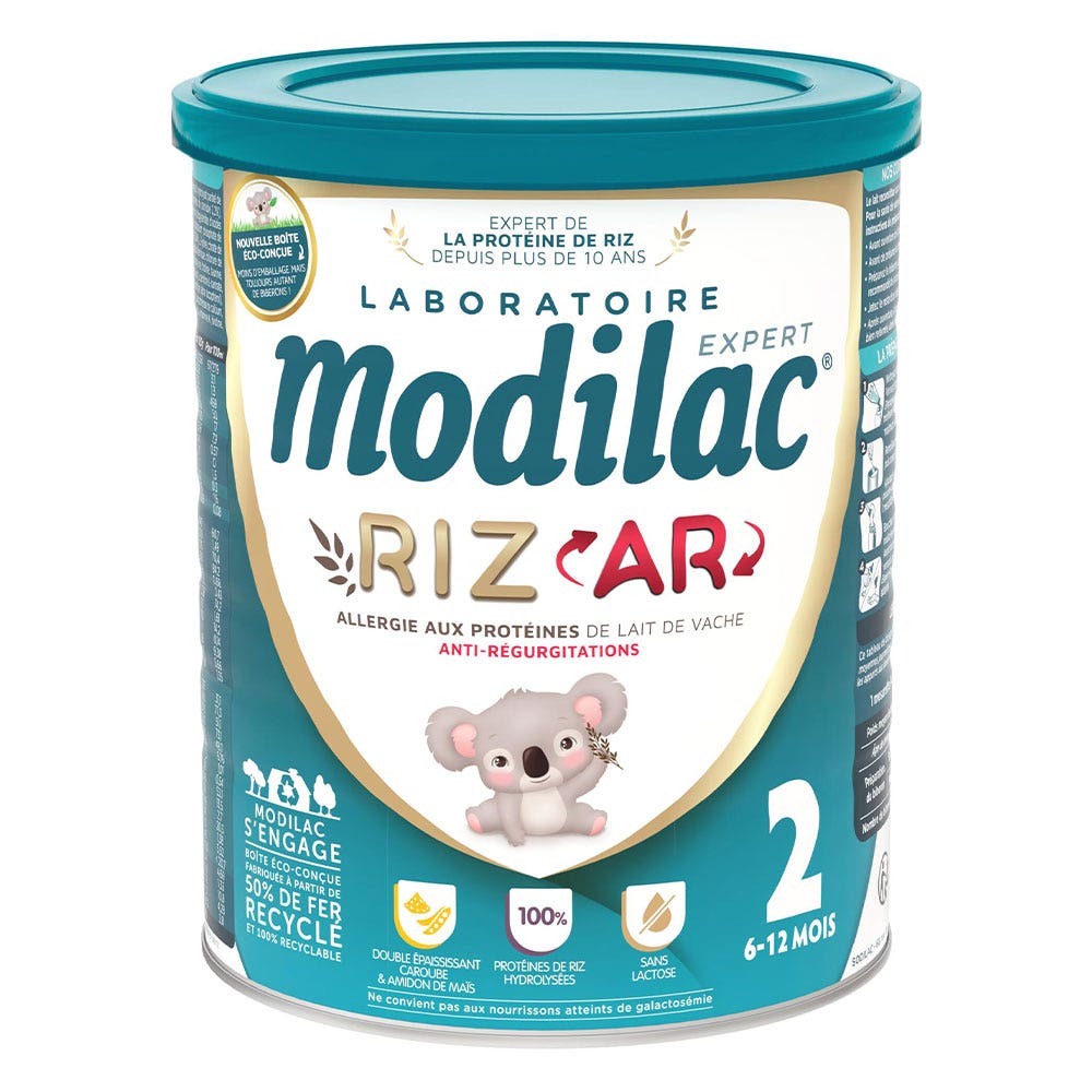 Modilac Arroz AR Leche en polvo 2 6 a 12 meses 800g