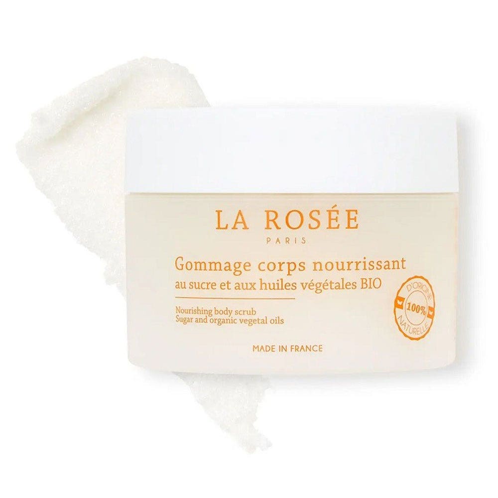 LA ROSÉE Exfoliante corporal nutritivo Au Sucre et Huiles Végétales Bio 200g
